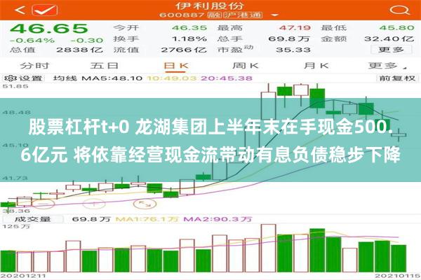 股票杠杆t+0 龙湖集团上半年末在手现金500.6亿元 将依靠经营现金流带动有息负债稳步下降