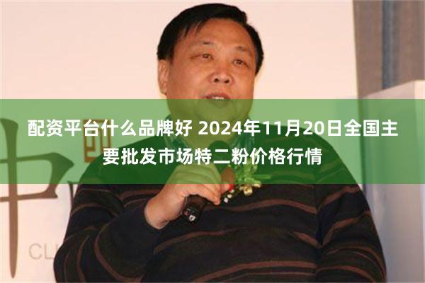 配资平台什么品牌好 2024年11月20日全国主要批发市场特二粉价格行情