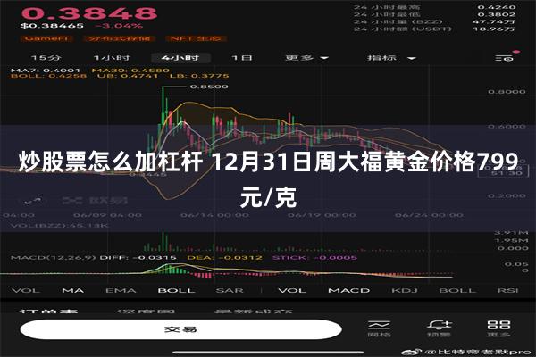 炒股票怎么加杠杆 12月31日周大福黄金价格799元/克